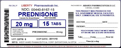 Image Label (Prednisone Westward1 2)