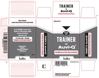 auvi-q-24.jpg Trainer Carton Label (Supplied with 0.3 mg and 0.15 mg Auto-Injectors) - auvi q 24