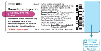 Label (Romidepsin Injection 2)