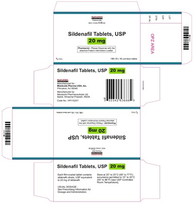 505 (Sildenafil Carton Label)