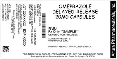 20 mg Label (63874 0553 30 1)