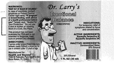 Emotional Balance (Mm1)
