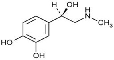 epinephrine-injection-usp-30-ml-1.jpg Chemical Structure - epinephrine injection usp 30 ml 1