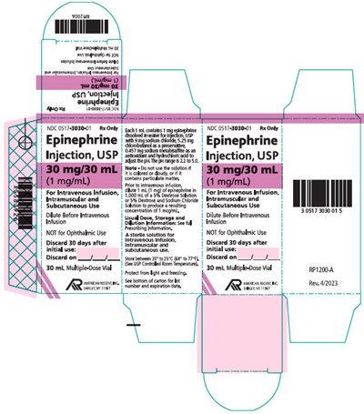 epinephrine-injection-usp-30-ml-4.jpg Carton Labeling - 30 mL - epinephrine injection usp 30 ml 4