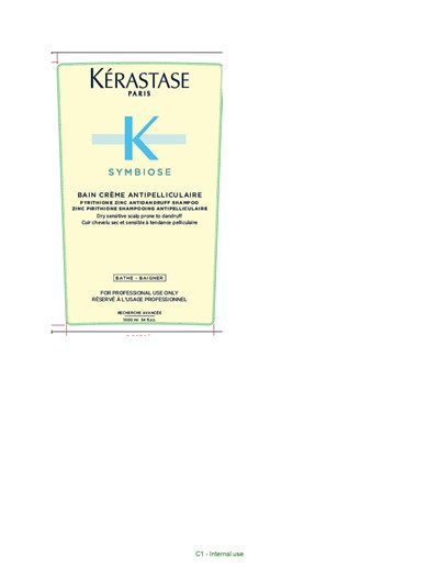 KerSymbioseShampooFront.jpg image of a front label - KerSymbioseShampooFront