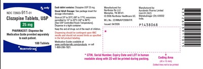 Package Label-principal Display Panel (25 mg (100 Tablets Container))