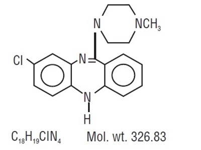 Chemical Structure (Clozapine Str)