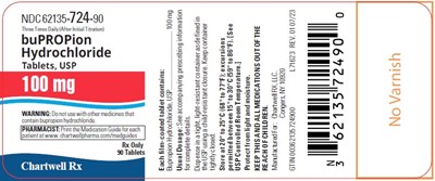 Bupropion Hydrochloride Tablets, Usp 100mg Tablets (Bupropion HCl Tablets 100mg 90s Label)