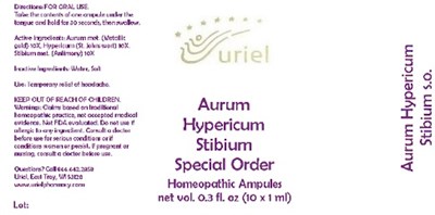 Aurumhypericumstibiumsoampules