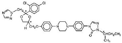 Chemical Structure (Itraconazole 01)