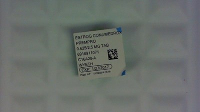 Estrogens Conjugated/medroxyprogesterone 0.625/2.5mg Tablet (6918911071)