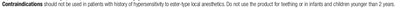 Contraindications