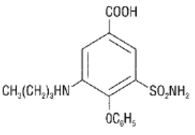 bumetanide-str.jpg Chemical Structure - bumetanide str