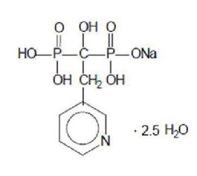 srtuct - risedronate structure