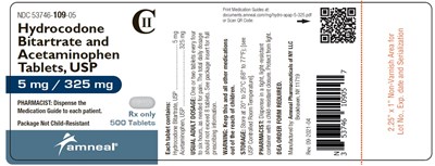 Hydrocodone Bitartrate And Acetaminophen Tablets U 4