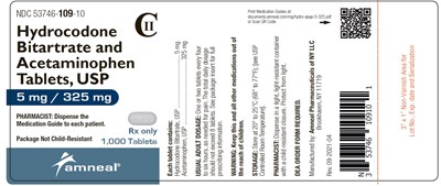 Hydrocodone Bitartrate And Acetaminophen Tablets U 5