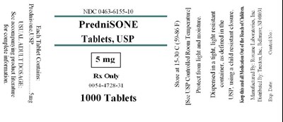 Image Of 5mg Label (Prednisone5mgroxane)