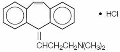 Cyclobenzaprine Hydrochloride Structural Formula (Image 1)