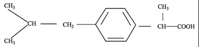 Structure (Ibuprofen Structural Formula)