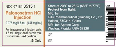 Container Label Ndc 67184-0515-1 (Palonosetron 5)