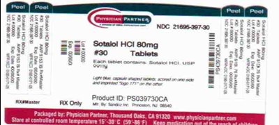 6383dc39-15a9-4260-8064-18a8c83004b1-03.jpg Sotalol HCl 80mg - 6383dc39 15a9 4260 8064 18a8c83004b1 03