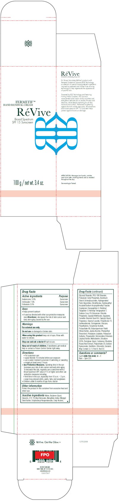 revive-01.jpg Principal Display Panel - 100 g Tube Carton - revive 01