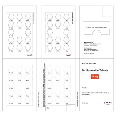 blister-foil-14-mg - teriflunomide blister foil 14mg