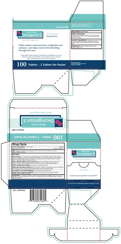 decongestant-01.jpg PRINCIPAL DISPLAY PANEL - 100 Tablet Box - decongestant 01