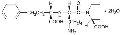Lisinopril Chem Structure - lisinopril and hydrochlorothiazide 1