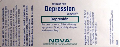 Depression Complex Bottle (Nova Depression Bottle)