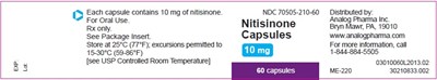 Nitisinone10x60_USA_lbl.jpg Nitisinone 10mg immediate container label - Nitisinone10x60 USA lbl