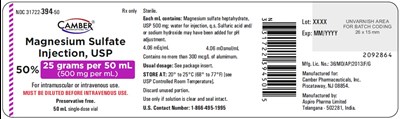 Magnesiumsulfateinj25gramper50mlcontainer (Magnesiumsulfateinj25gramper50mlcontainer)