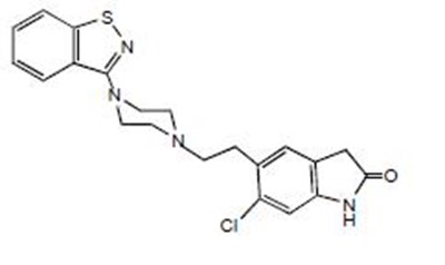 Chemical-structure (Ziprasidone 01)
