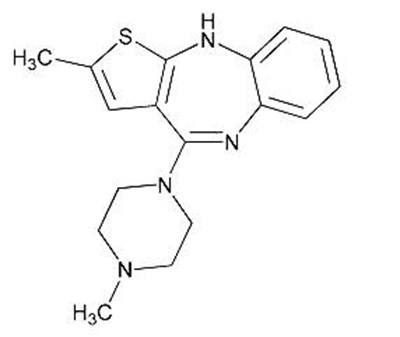 Chemical Structure- Olanzapine (A1dfb4e7 4143 4422 B7a7 292e4fd75044 07)