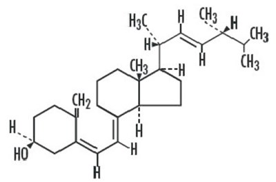 Image Description (Ergocalciferol Caps Usp Structure)