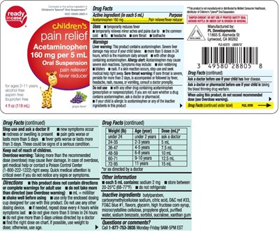 Acetaminophen 160 mg (Childrens Acetaminophen Grape Liquid 1)