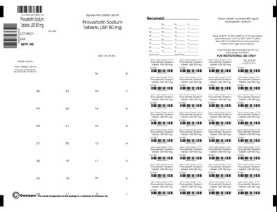 Principal Display Panel (Pravastatin Tabs 8618 8619 8620 8621 6)