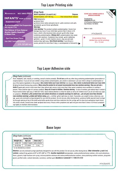 Package Label-principal Display Panel 1 Fl Oz (30 mL) (Aurophen Fig1)