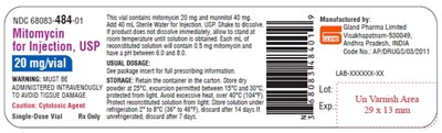 Container-label-20mg (Mitomycin Spl Container Label 20mg)