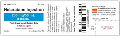 nelarabine-spl-vial-label - nelarabine spl vial label