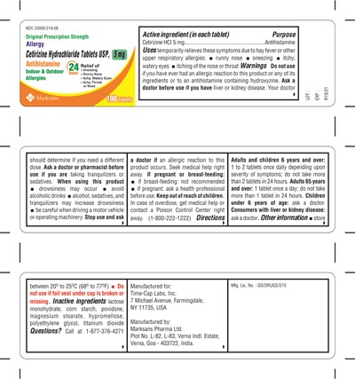 5mg-100sbottle (Cetirizine HCl 5 mg 100s Bottle)