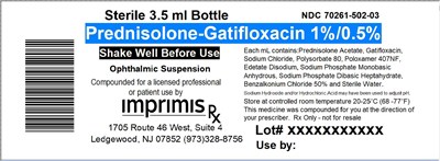 Bottle Label (Pg)