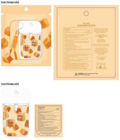 Hand Sanitizer Caramel Dream Scent (87247423 1)