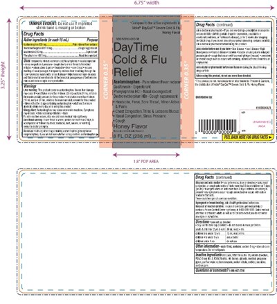Daytime Cold &amp; Flu Relief Honey Flavour 8 Fl Oz 236 mL (970)