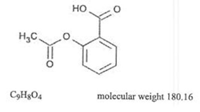 Salicylic Acid Acetate Structural Formula (Butalbital Aspirin And Caffeine Tablets 2)