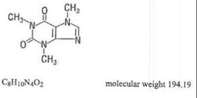 Caffeine Structural Formula (Butalbital Aspirin And Caffeine Tablets 3)