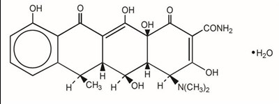 Structural Formula (Doxycycline Hyclate Capsules Usp 100mg 1)
