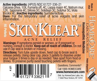 Skin Klear Acne Relief (Hcl Label Skinklear 2012)