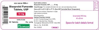 Image Description (Bisoprolol 10mg 30)