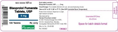 Image Description (Bisoprolol 5mg 100)